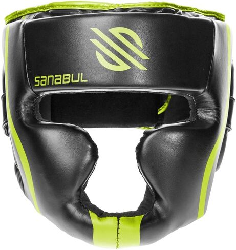 Sanabul Essential Boxing Headgear for Men & Women | Muay Thai and MMA Headgear | Sparring Headgear | Boxing Head Gear with Full Face Coverage in Kuwait