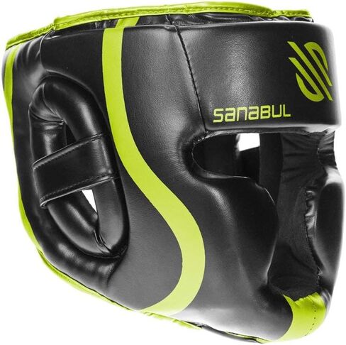 Sanabul Essential Boxing Headgear for Men & Women | Muay Thai and MMA Headgear | Sparring Headgear | Boxing Head Gear with Full Face Coverage in Kuwait