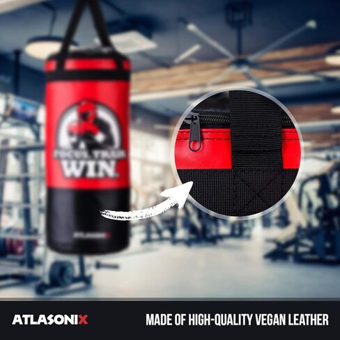 كيس ملاكمة معلق للاطفال لـ السقف/الجدار 0.6 متر، كيس ملاكمة غير مملوء بنمط احترافي للشباب للتدريب على فنون الدفاع عن النفس والملاكمة والكاراتيه للاولاد والبنات من سن 5 الى 15 سنة القفازات غير متضمنة in Kuwait