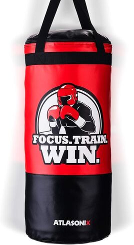 كيس ملاكمة معلق للاطفال لـ السقف/الجدار 0.6 متر، كيس ملاكمة غير مملوء بنمط احترافي للشباب للتدريب على فنون الدفاع عن النفس والملاكمة والكاراتيه للاولاد والبنات من سن 5 الى 15 سنة القفازات غير متضمنة in Kuwait