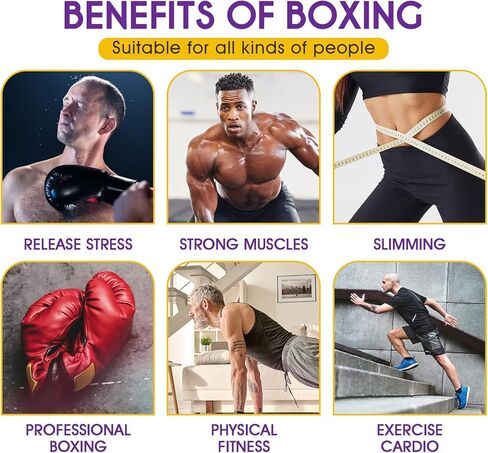 Veocore Boxing Bar with Punching Ball, Adjustable Height Boxing Bar Boxing Speed Trainer Boxing Equipment for Teens Adults, Home Gym in Kuwait