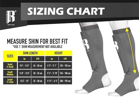 RIMSports Muay Thai Shin Guards Kickboxing Premium MMA Shin Guards و Shin Pads مثالية لحماية الساق المصارعة، السجال، Muay Thai، Kickboxing والكاراتيه in Kuwait
