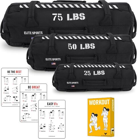Elite Sports Workout Sandbag for Versatile, Intensive Core Muscles Fitness, Strength Training with Strategic Handle Placement in Saudi Arabia