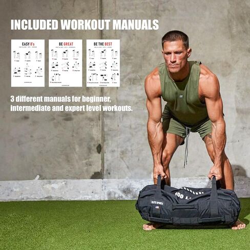 Elite Sports Workout Sandbag for Versatile, Intensive Core Muscles Fitness, Strength Training with Strategic Handle Placement in Saudi Arabia