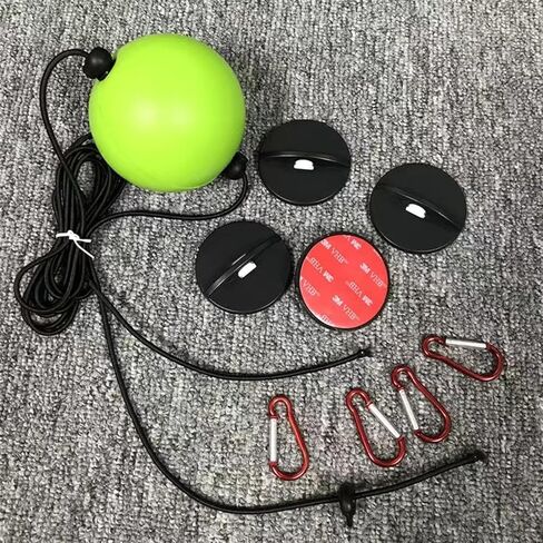 كرة ملاكمة ذات نهاية مزدوجة من PCUORLEORS مع كرة ملاكمة منعكسة، مضخة، عصابة رأس لصالة الألعاب الرياضية MMA الملاكمة الرياضية، حقيبة ملاكمة للبالغين والأطفال والرجال والنساء in Kuwait