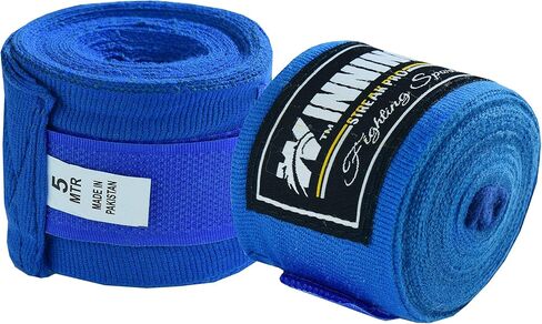 Winning Streak Pro Adult 180 inch Perfect Stretch Boxing Handwraps for Boxing MMA Muaythai Kickboxing for Men and Women- 4 Pairs Pack in Kuwait