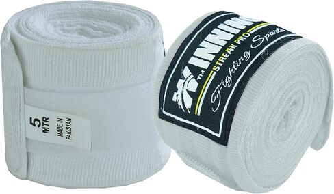 Winning Streak Pro Adult 180 inch Perfect Stretch Boxing Handwraps for Boxing MMA Muaythai Kickboxing for Men and Women- 4 Pairs Pack in Kuwait