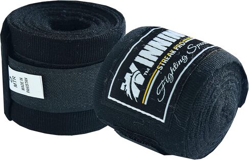 Winning Streak Pro Adult 180 inch Perfect Stretch Boxing Handwraps for Boxing MMA Muaythai Kickboxing for Men and Women- 4 Pairs Pack in Kuwait