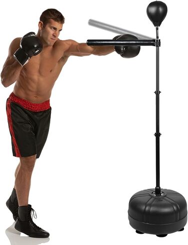 VEOCORE Freestanding Boxing Bar, Height Adjustable Boxing Spinning Bar, Boxing Speed Trainer Boxing Equipment for MMA Training, Stress Relief & Fitness in Kuwait