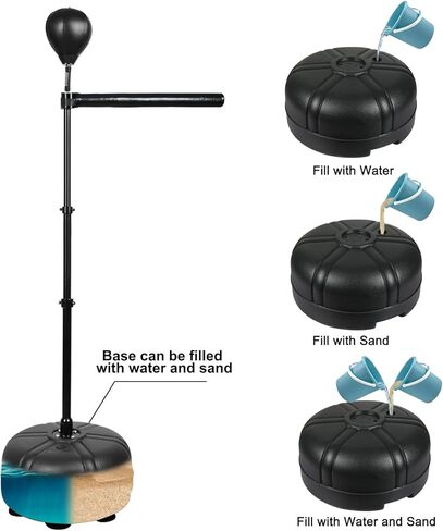 VEOCORE Freestanding Boxing Bar, Height Adjustable Boxing Spinning Bar, Boxing Speed Trainer Boxing Equipment for MMA Training, Stress Relief & Fitness in Kuwait