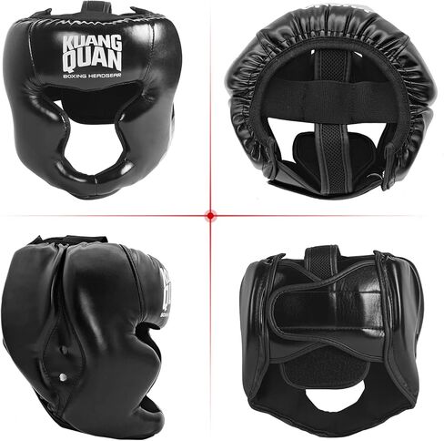 خوذة الملاكمة الخفيفة المريحة يمكن استخدامها لخوذة فنون الدفاع عن النفس MMA Muay Thai القتالية الملاكمة الكاراتيه التايكوندو in Kuwait