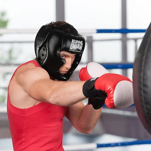 خوذة الملاكمة الخفيفة المريحة يمكن استخدامها لخوذة فنون الدفاع عن النفس MMA Muay Thai القتالية الملاكمة الكاراتيه التايكوندو in Kuwait