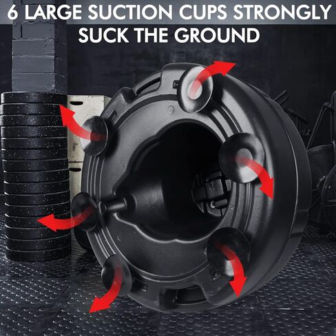 JELLYRATTBIT Boxing Bar Spinning Bar, Boxing Bar with Punching Bag, Height Adjustable Boxing Reflex Bar Boxing Equipment for Adults Teens, Black in Kuwait