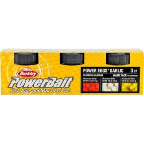Berkley PowerBait Power Eggs Floating Mag Asst Fishing Bait, Assorted Colors, Irresistible Garlic Flavor, Natural Presentation, Ideal for Trout, Steelhead, Salmon and More in Saudi Arabia
