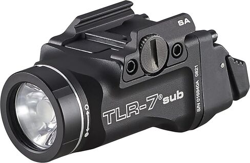 Streamlight 69400 TLR-7 Sub 500-Lumen Pistol Light بدون ليزر مصمم حصريًا وفقط لـ Railed Glock in Kuwait