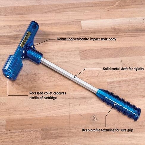 Frankford Arsenal Quick-N-EZ Impact Bullet Puller - Stuck Case Remover for Ammo Reloading with Interchangeable Collets in Kuwait