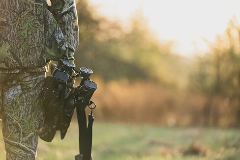BOG Low Profile Turkey Ground Blind Chair with Rugged Construction, Aluminum Frame, Extended Seat Area, Quiet Setup, Breathable Textilene Fabric, and Carry Bag for Hunting, Shooting, and Outdoors in Kuwait