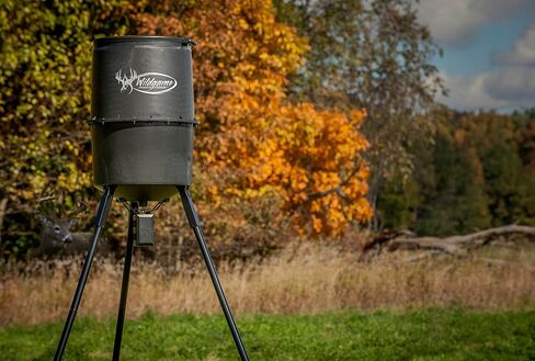 Wildgame Innovations W270D Tri-Pod Deer Feeder, easy to use feeder with 4 feed times in Saudi Arabia