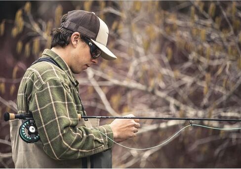 TEMPLE FORK OUTFITTERS NXT Black Label Freshwater Saltwater Moderate Action 4-Piece Fly Fishing Rods - Rod & Reel Kits Available in Kuwait