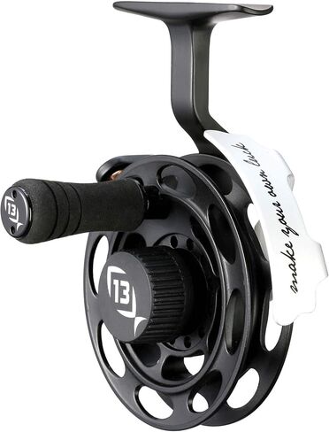 13 FISHING Black Betty Inline قابلة للتبديل يسار/يمين اليد الصلبة لصيد الأسماك بكرة الثلج in Saudi Arabia