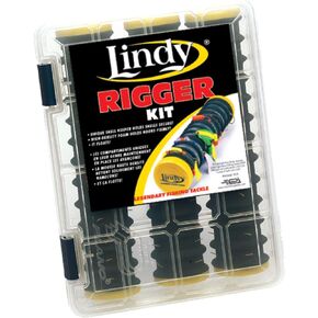 Lindy Rigger لصيد الأسماك رمادي فاتح - يحافظ على أدوات الصيد والأدوات منظمة وخالية من التشابك، Lindy Rigger