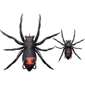 LUNKERHUNT Phantom Spider Lure for Bass Fishing (2.5 Inch) | Topwater Spider Fishing Lure with Natural Walking Action | Soft Hollow Body Weedless Hooks for Trout and Pike in Kuwait