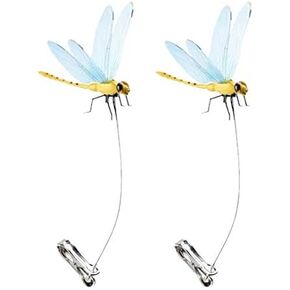 GETYOURBUG Dragonfly Wingman Clip-On Natural & Organic Concept Deer and Horse Fly Deterrent - Designed in Canada in Saudi Arabia