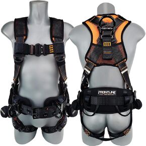 FRONTLINE FALL PROTECTION Harnesses + D-Ring+ Multiple Styles + OSHA and ANSI compliant