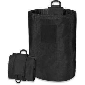 Dump Pouch Tactical Belt Molle Mag Pouches,Roll Up Foldable Recovery Utility Magazine Tool Waist Storage Bag. in Kuwait