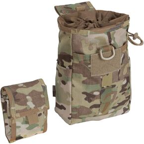 EXCELLENT ELITE SPANKER Molle Dump Pouch Drawstring Magazine Utility Pouch Folding Dump Pouch Waist Bag in Saudi Arabia