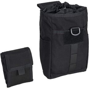 EXCELLENT ELITE SPANKER Molle Dump Pouch Drawstring Magazine Utility Pouch Folding Dump Pouch Waist Bag