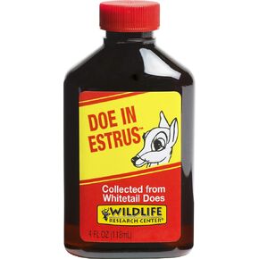 Wildlife Research Center Doe in Estrus, Powerful Sexual Attractor for Whitetail Bucks, Doe Urine Scent Lure with Estrus Secretions – 4 FL OZ in Saudi Arabia
