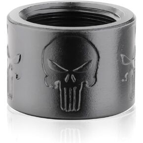 Backup Tactical 1/2X28 Skull X Thread Protector, Black in Saudi Arabia