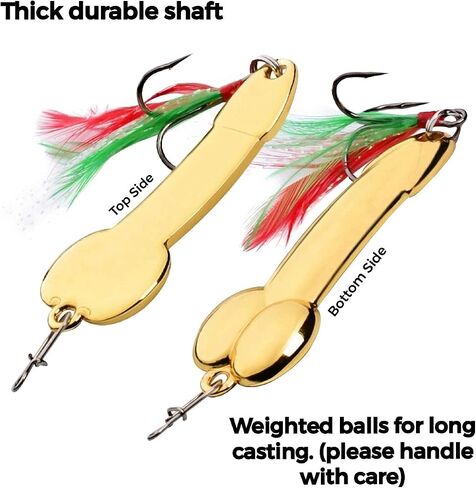 Master Baiter Fishing Lures - Funny Fishing Spoons for Walleye, Pike & Trout - Perfect Dad Gifts & Birthday Ideas in Kuwait