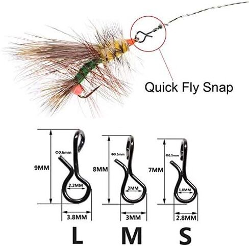 Greatfishing يطير الصيد يستقر الفولاذ المقاوم للصدأ التغيير السريع، سريعة وسهلة يطير هوك المفاجئة، التحرير والسرد هوك الطقات in Kuwait