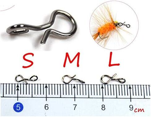 Greatfishing يطير الصيد يستقر الفولاذ المقاوم للصدأ التغيير السريع، سريعة وسهلة يطير هوك المفاجئة، التحرير والسرد هوك الطقات in Kuwait