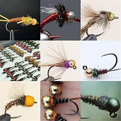 Angler Dream Fly Tying Beads 100 PC/LOT Tungsten Beads Nymph Head Ball Fly Tying Materials Black Nickle 2.0mm in Saudi Arabia