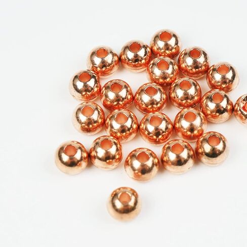100 PCS Fly Tying Beads Tungsten Beads Nymph Head Ball Fly Tying Materials Hook Size 6#-20# 2.0 2.7 3.15 3.5 3.8 4.0 4.65 Nickle Gold Copper Silver Rainbow Color in Kuwait