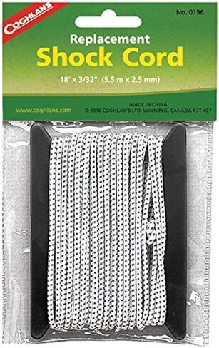 Coghlan's Replacement Shock Cord for Tents - 0196 18 ft. x 3/32 inch in Saudi Arabia
