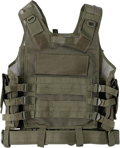 WOAIKEQING Tactical Vest Tactical Mesh Tank Top with Detachable Belt & Holster for outdoor Ultra-Light Breathable Training in Saudi Arabia