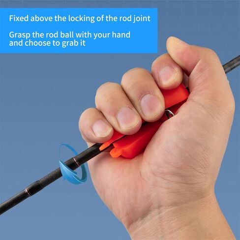 كرة ثابتة لقضيب الصيد المحمول، شعاع قضيب صيد من السيليكون الناعم، حامل صنارة صيد يمكن ارتداؤه، مشبك تثبيت مقاوم للتآكل، ملحقات صيد ضيقة لعمود الصيد in Kuwait