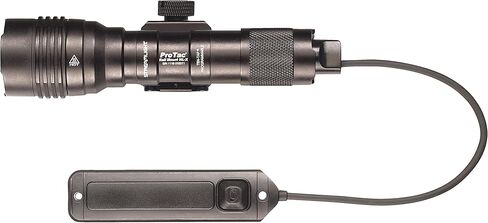 Streamlight 88066 ProTac Rail Mount HL-X 1000-Lumen Multi-Fuel Weapon Light with Remote Switch, Tail Switch, Clips, and CR123A Batteries, Box, Black in Kuwait
