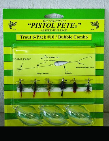 مسدس بيت تراوت مع فقاعات (6 عبوات)، مقاس 10 in Kuwait