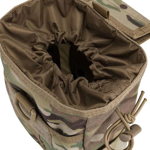 EXCELLENT ELITE SPANKER Molle Dump Pouch Drawstring Magazine Utility Pouch Folding Dump Pouch Waist Bag in Kuwait