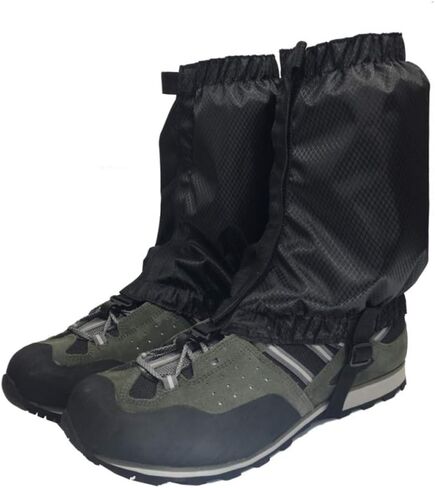 Leg Gaiter Waterproof Anti-Tear Ankle Gaiters Outdoor Hiking Walking Climbing Hunting Snow Legging Gaiters in Kuwait