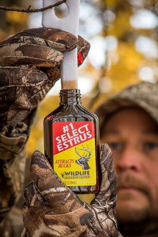 Wildlife Research Center Doe in Estrus, Powerful Sexual Attractor for Whitetail Bucks, Doe Urine Scent Lure with Estrus Secretions – 4 FL OZ in Saudi Arabia