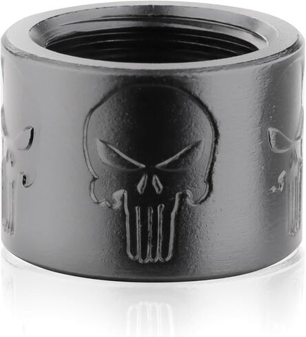 Backup Tactical 1/2X28 Skull X Thread Protector, Black in Saudi Arabia
