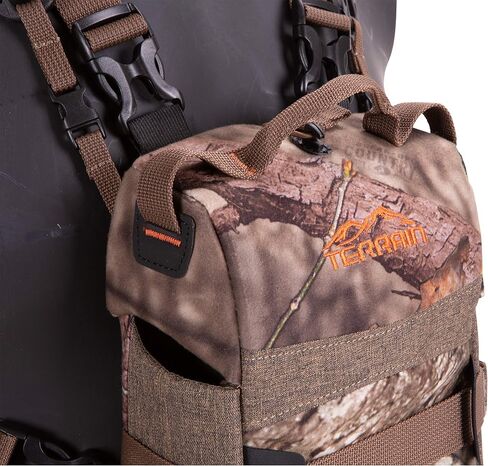 حقيبة Terrain Bino مع حزام للصيد من Allen/Plateau وMesa Deluxe/Brown، Green and Tan، Realtree Edge وMossy Oak Break-Up Country in Kuwait