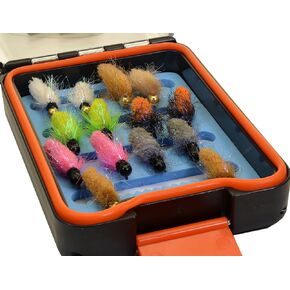 Tungsten Mop Jig Fly Size #10 - Euro Nymph Tied on Hanak Hooks - 6ct Pack in Saudi Arabia