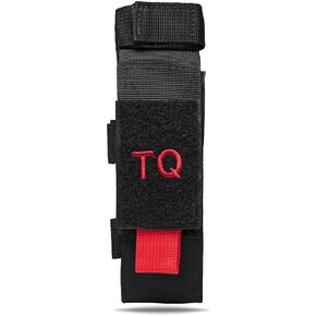 Tactical TQ Tourniquet & Trauma Medical Shear Pouch Holder MOLLE PALS Duty Belt Loop EMT EMS